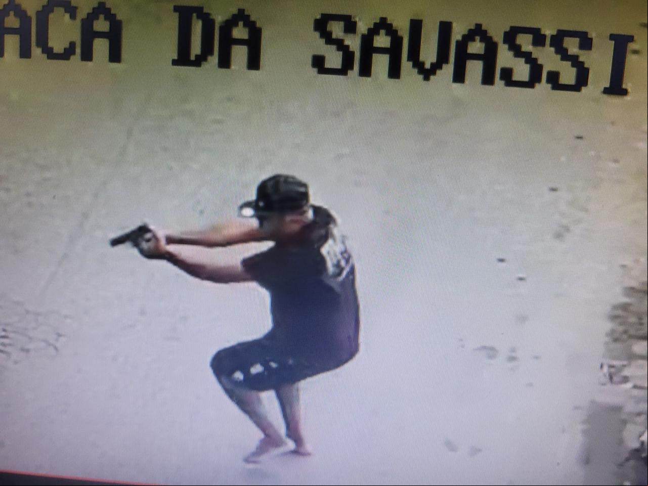 Iago Gomes Batista, de 29 anos, que segundo a Polícia Civil assassinou Robert Aquino Oliveira, de 17, na praça do Palmital